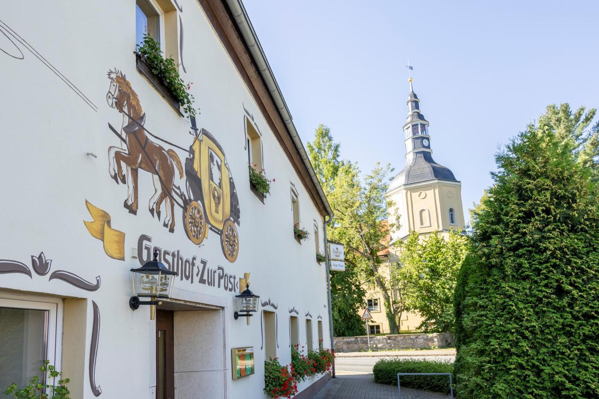 Hotel Zur Post Pirna Eksteriør bilde